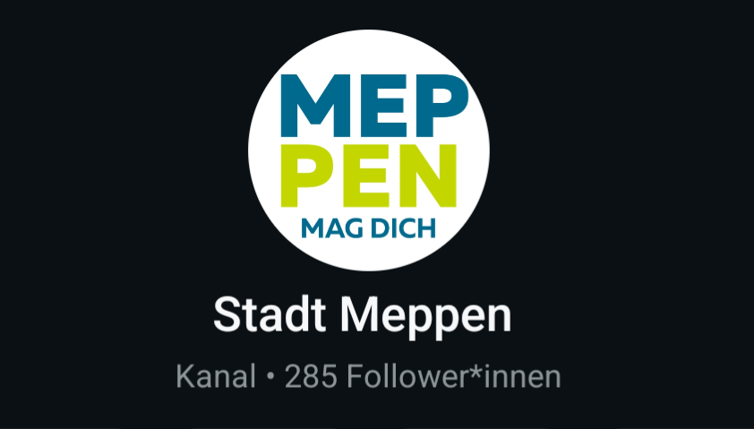 Antrag für mehr Bürgernähe erfolgreich: Offizieller WhatsApp-Kanal der Stadt Meppen gestartet!